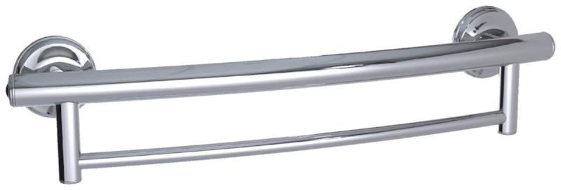 Chrome Designer Towel Bar Grab Bar