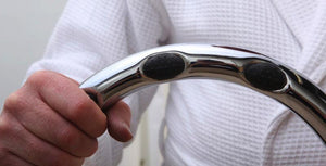 Chrome Safety Grab Bar Ring