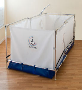 Fold Away Wheelchair Shower - Recliner