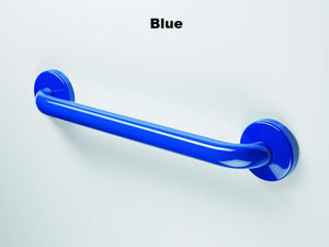 Colored Grab Bars-Round Bases-for people with visual issues