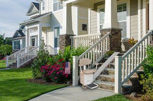 Harmar SL350AC Stair Lift Installed