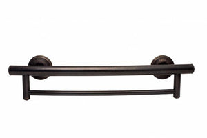 Brushed Nickel Designer Towel Bar Grab Bar