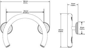 Chrome Safety Grab Bar Ring